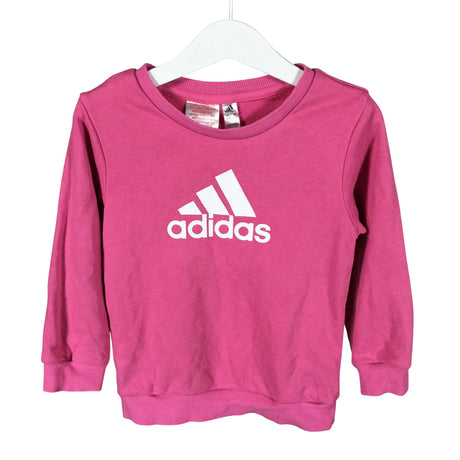 Tyttöjen Adidas - Collegepaita, koko 98 - 104 - Pinkki ()