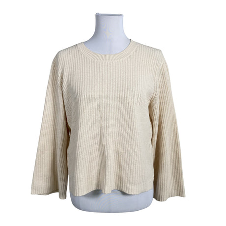 Naisten Part two - Neulepaita, koko 34 - Beige ()