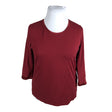 Naisten Gerry Weber - Trikoopaita, koko 42 - Viininpunainen ()