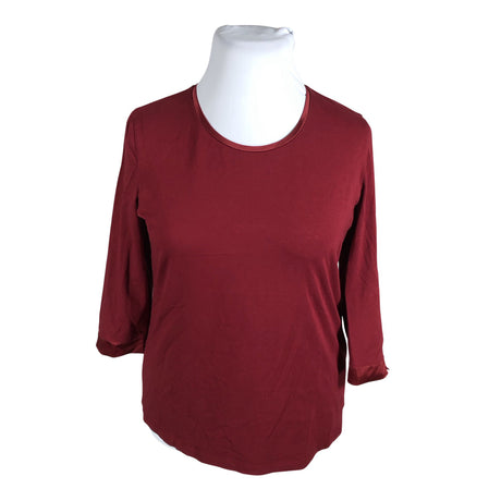 Naisten Gerry Weber - Trikoopaita, koko 42 - Viininpunainen ()