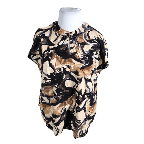 Naisten Gerry Weber - Lyhythihainen pusero, koko 44 - Ruskea ()