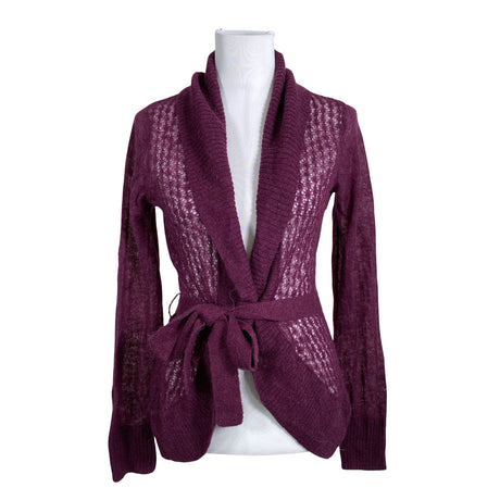 Naisten Esprit - Neuletakki, koko 38 - Violetti ()
