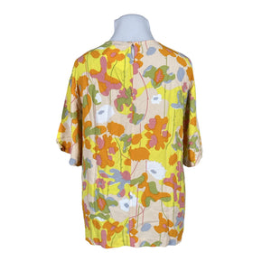 Naisten Marimekko - Lyhythihainen pusero, koko 44 - Beige (2)