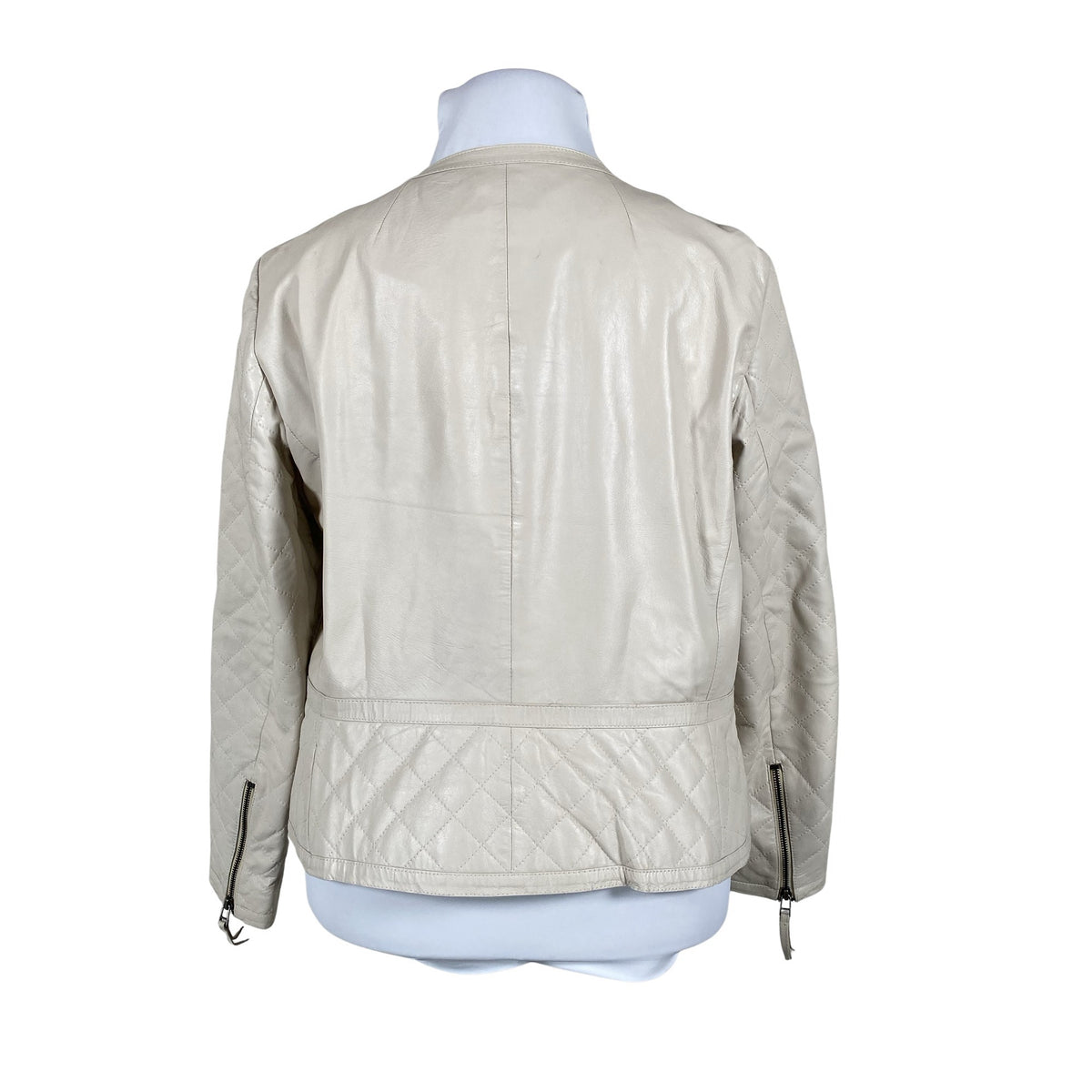 Naisten Riu Paris - Nahkatakki, koko 46 - Beige (2)