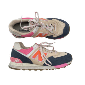 Naisten New Balance - Lenkkarit, koko 40 - Beige (1)