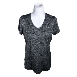Naisten Under Armour - Urheilupaita, lyhyet hihat, koko 38 - Harmaa (1)