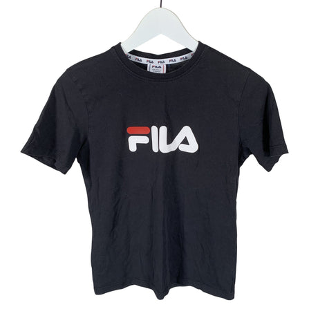 Unisex Fila - T-paita, koko 158 - 164 - Musta ()