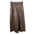 Naisten Weekend by MaxMara - Nahkahousut, koko 38 - Ruskea ()