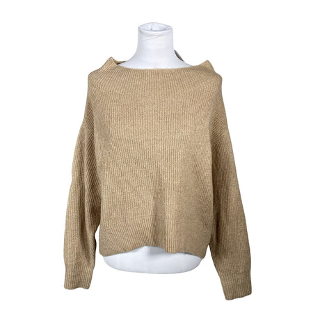 Naisten Natural beauty basic - Neulepaita, koko 38 - Ruskea ()