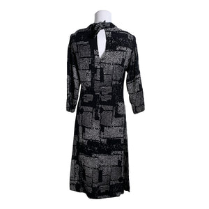 Naisten Marimekko - Sifonkimekko, koko 36 - Musta (3)