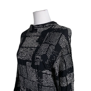Naisten Marimekko - Sifonkimekko, koko 36 - Musta (2)