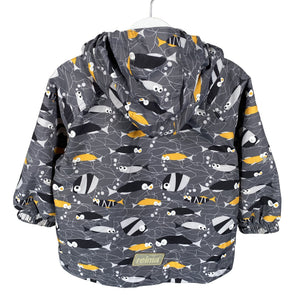 Unisex Reimatec - Välikausitakki, koko 80 - 86 - Harmaa (2)