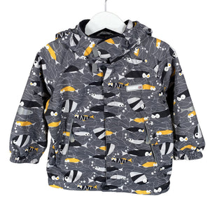 Unisex Reimatec - Välikausitakki, koko 80 - 86 - Harmaa (1)