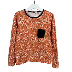 Unisex Handmade - Trikoopaita, koko 116 - 122 - Oranssi (1)