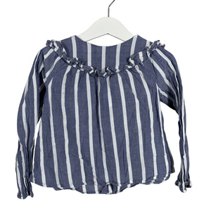 Tyttöjen POMPdeLUX - Pusero, koko 98 - 104 - Sininen (1)