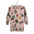 Tyttöjen Lindex - Collegemekko, koko 110 - 116 - Vaaleanpunainen ()