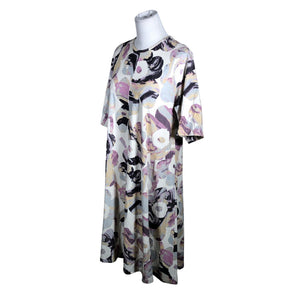 Naisten Marimekko - Trikoomekko, koko 38 - Violetti (2)