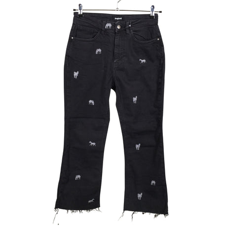 Naisten Desigual - Farkut, koko 38 - Musta ()