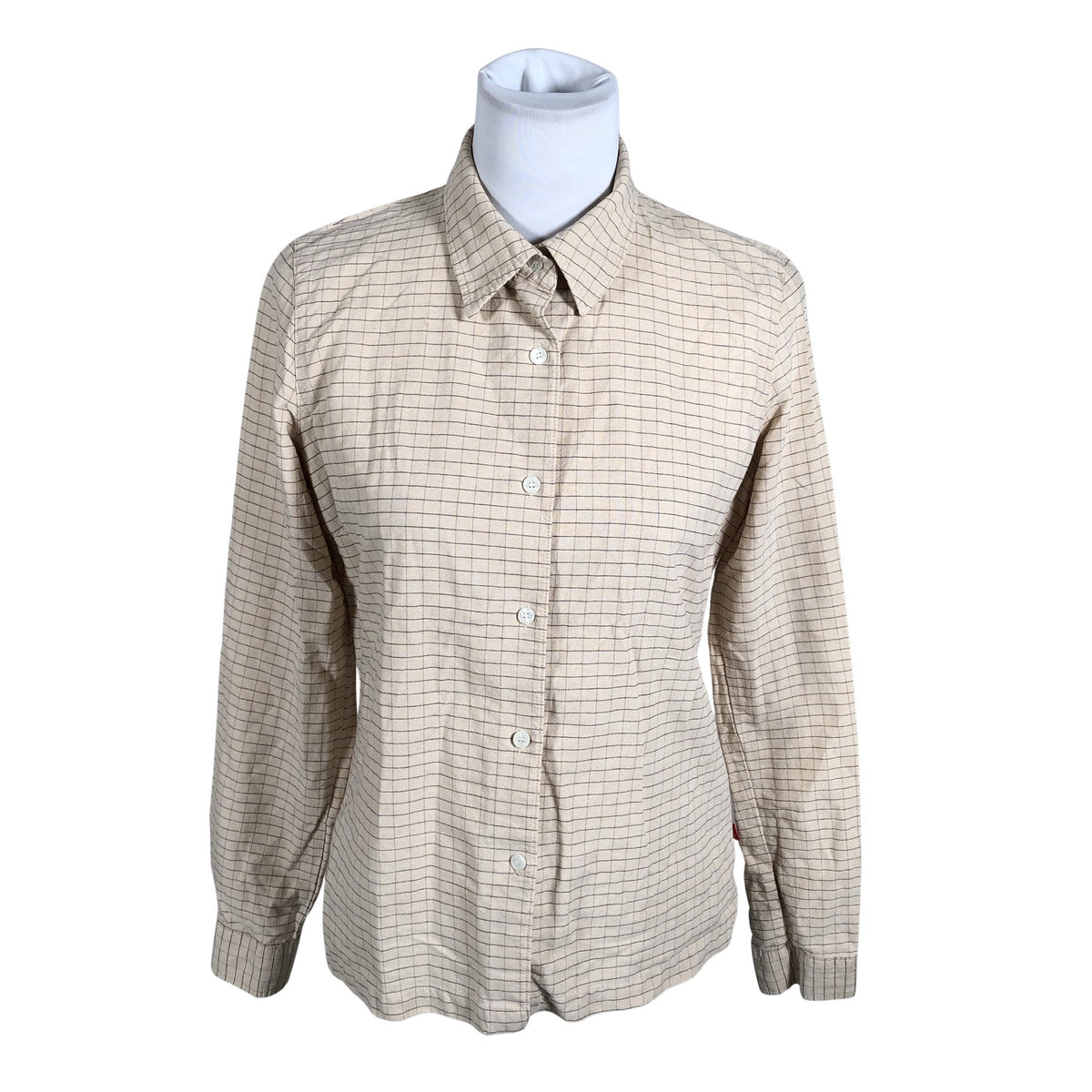 Naisten Jackpot - Kauluspaita, koko 36 - Beige (1)