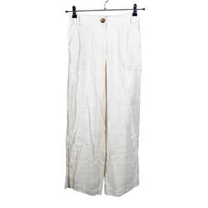 Naisten Marks&Spencer - Kangashousut, koko 36 - Beige (1)