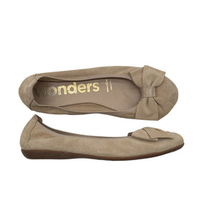 Naisten Wonders - Ballerinat, koko 39 - Beige (1)