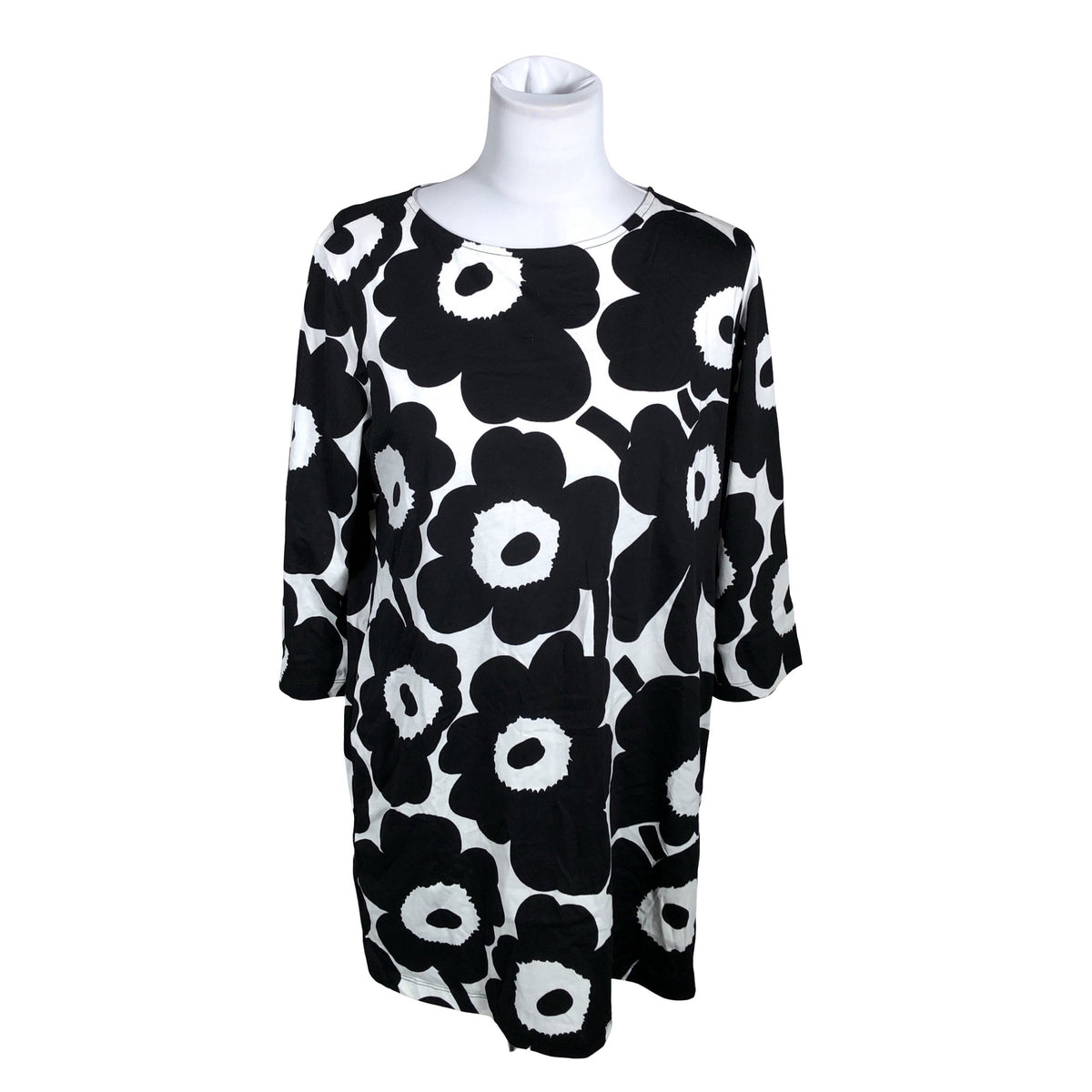 Naisten Marimekko - Trikoomekko, koko 40 - Musta (1)