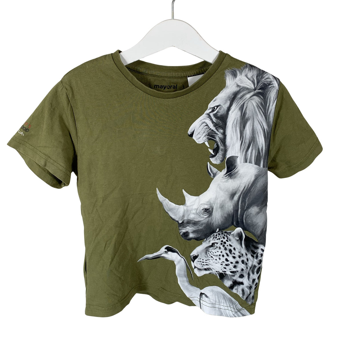 Unisex Mayoral - T-paita, koko 104 - 110 - Vihreä (1)