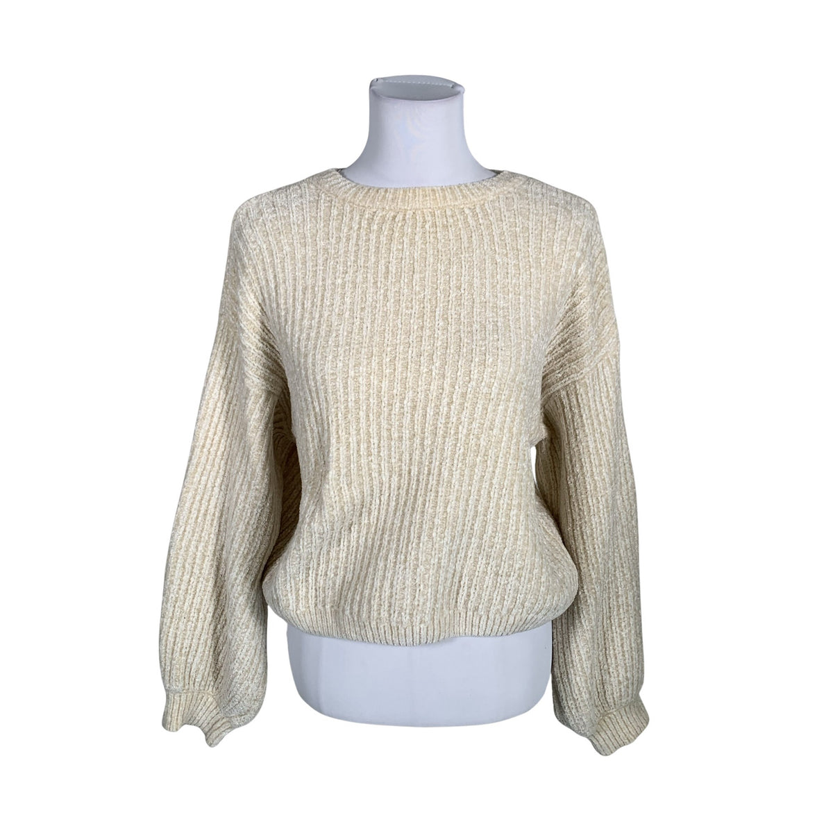 Naisten Urban Outfitters - Neulepaita, koko 38 - Beige (1)