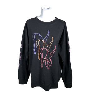 Naisten Uhana Design - Collegepaita, koko 40 - Musta (1)