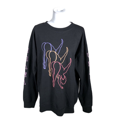 Naisten Uhana Design - Collegepaita, koko 40 - Musta ()
