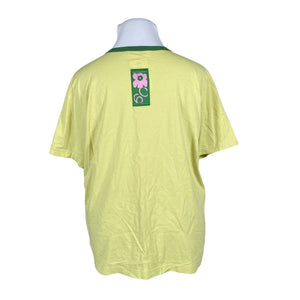 Naisten Marimekko - T-paita, koko 42 - Keltainen (2)