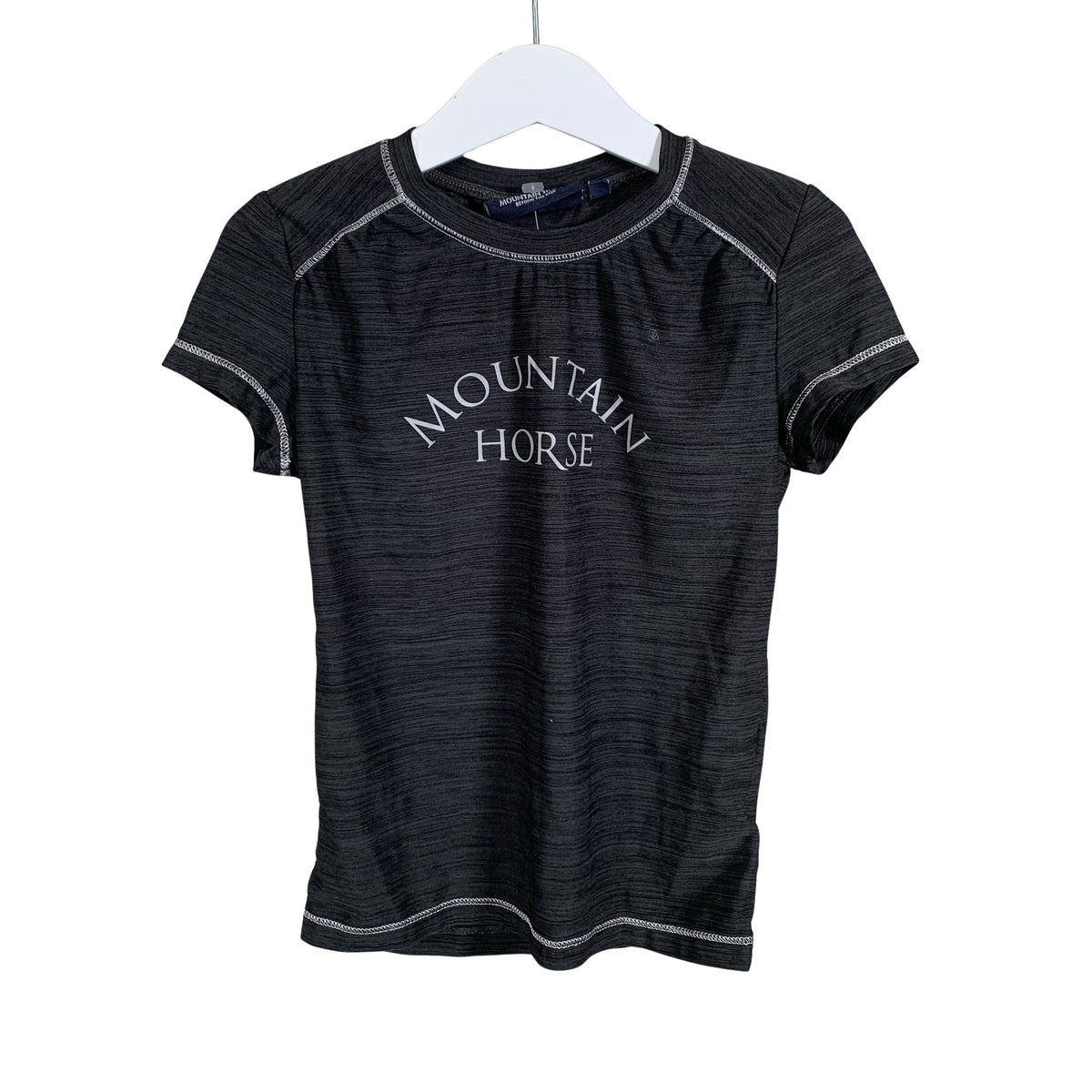 Unisex Mountain Horse - T-paita, koko 116 - 122 - Harmaa (1)