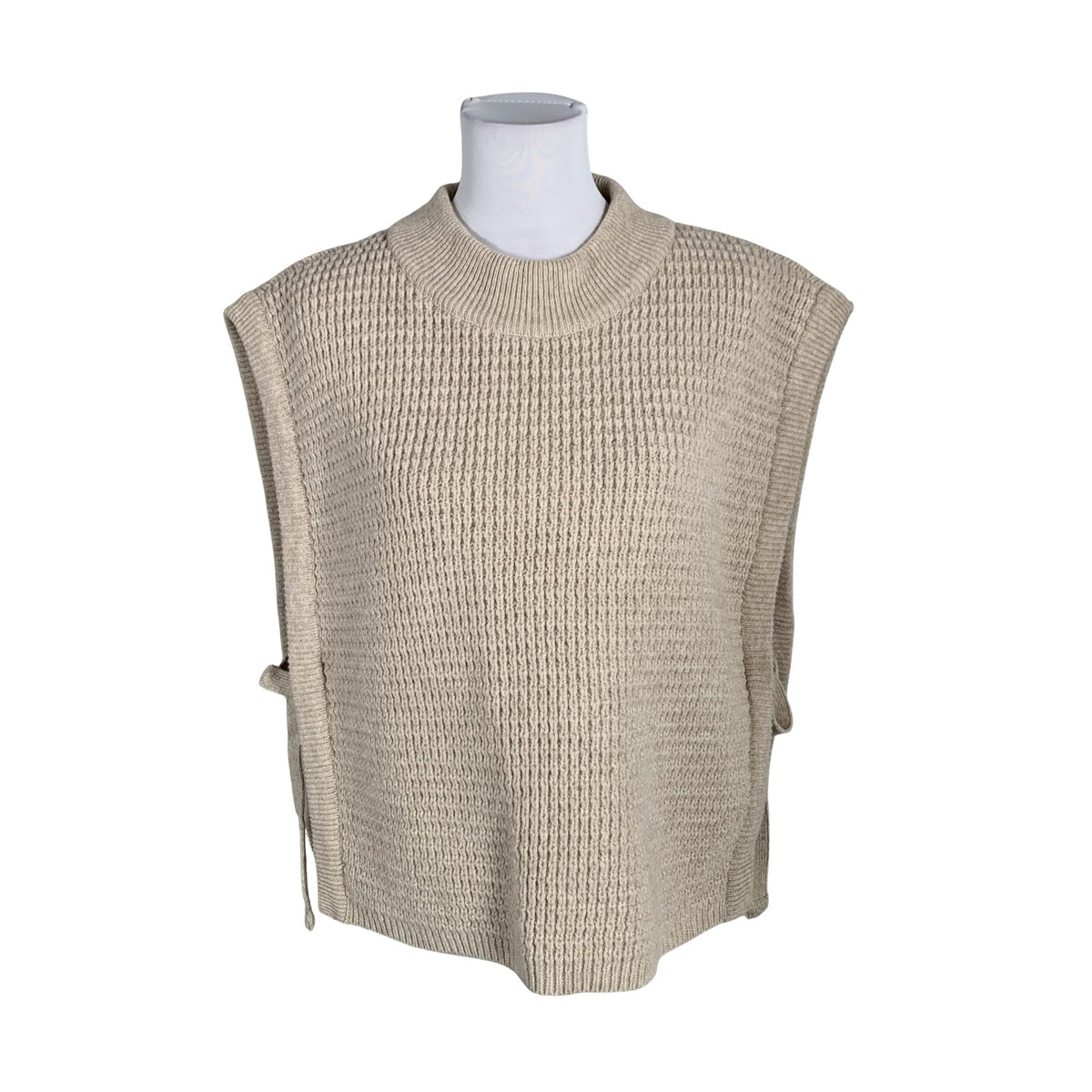 Naisten Gauhar - Neuleliivi, koko 38 - Beige (1)