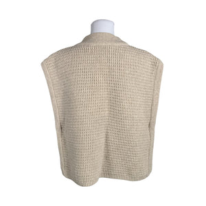 Naisten Gauhar - Neuleliivi, koko 38 - Beige (2)