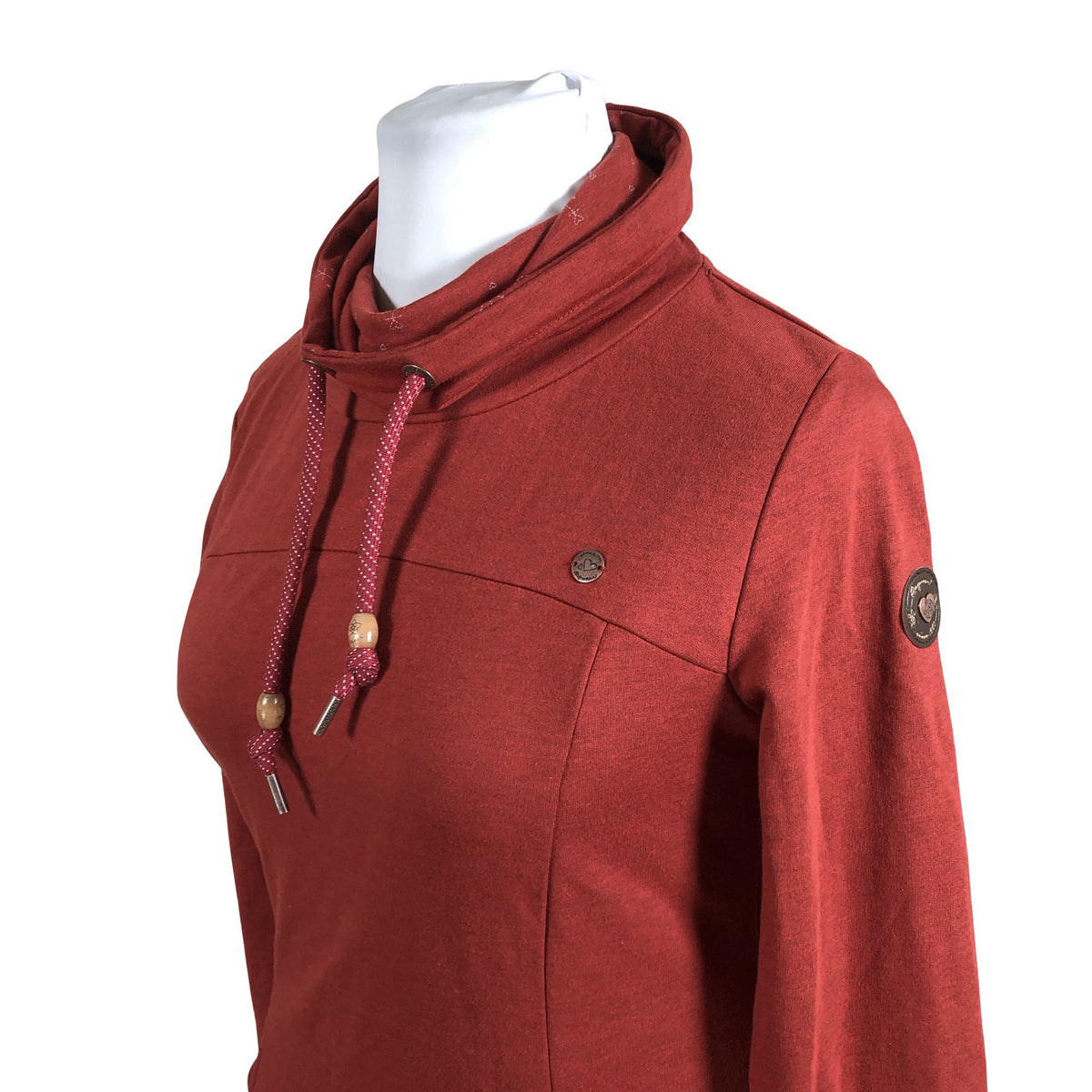Naisten Ragwear - Collegetunika, koko 42 - Punainen (2)