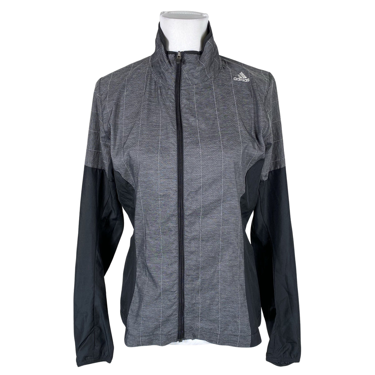 Naisten Adidas - Urheilutakki, koko 36 - Harmaa (1)