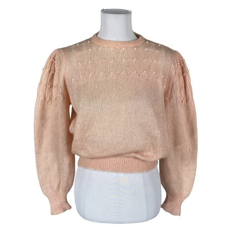 Naisten Handmade - Neulepaita, koko 36 - Vaaleanpunainen ()