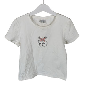 Unisex Lindex - T-paita, koko 134 - 140 - Valkoinen (1)