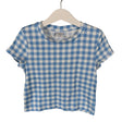 Unisex Lindex - T-paita, koko 122 - 128 - Sininen ()