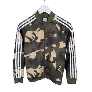 Unisex Adidas - Verryttelytakki, koko 152 - 158 - Vihreä (1)