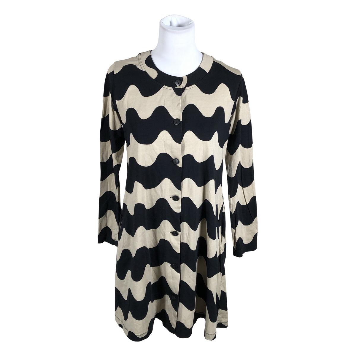 Naisten Marimekko - Trikootunika, koko 36 - Musta (1)