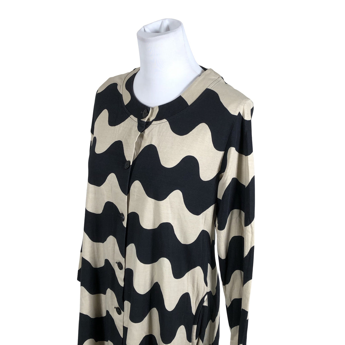 Naisten Marimekko - Trikootunika, koko 36 - Musta (3)