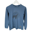 Unisex POMPdeLUX - Collegepaita, koko 152 - 158 - Turkoosi ()