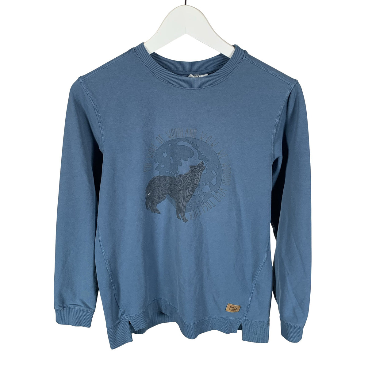 Unisex POMPdeLUX - Collegepaita, koko 152 - 158 - Turkoosi (1)