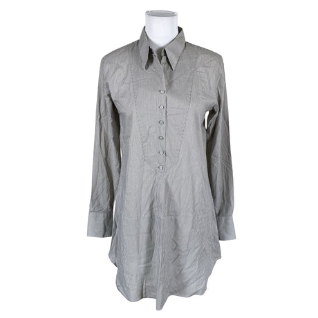 Naisten The Shirt Factory - Kangastunika, koko 38 - Harmaa ()
