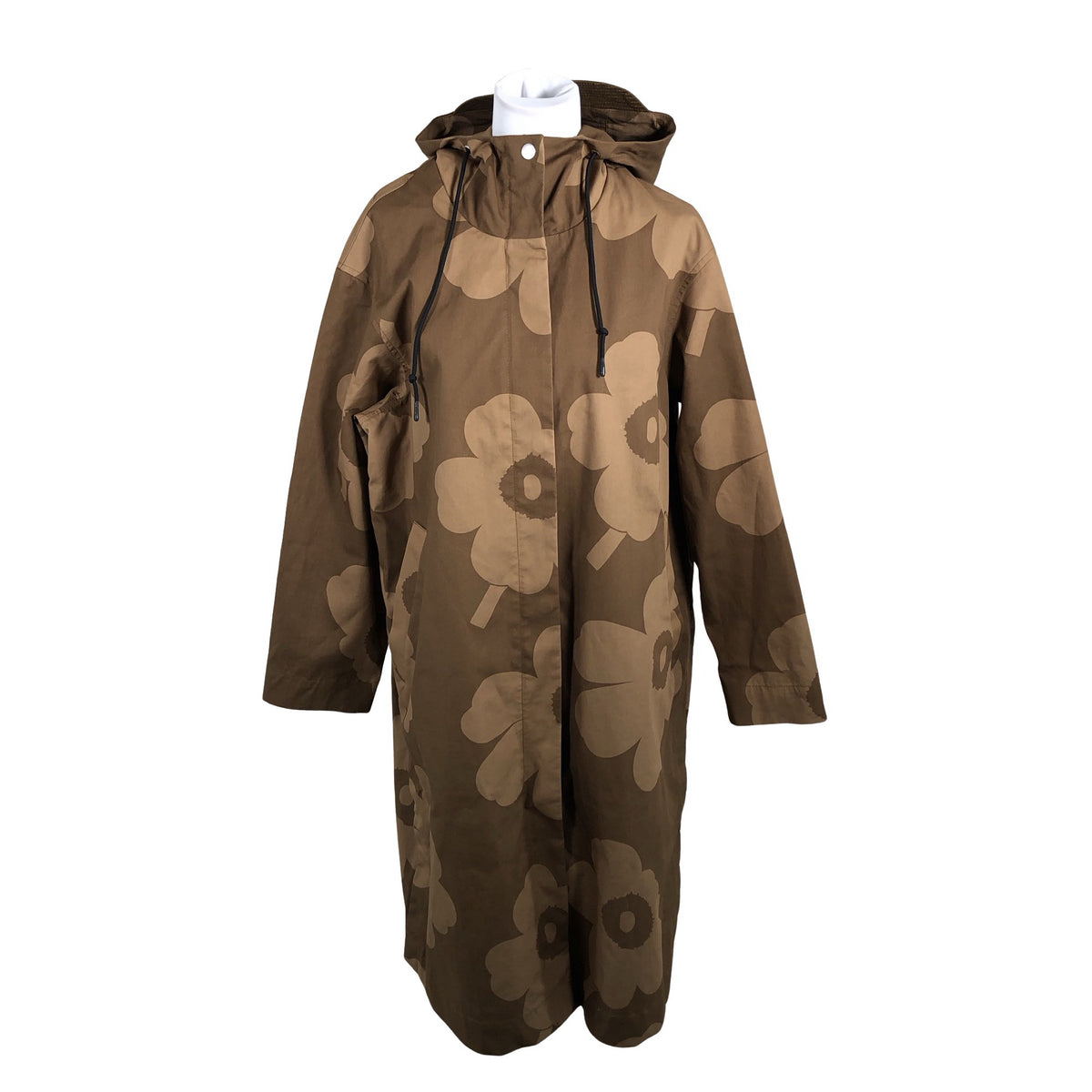 Naisten Marimekko - Ulkoilutakki, koko 38 - Ruskea (1)
