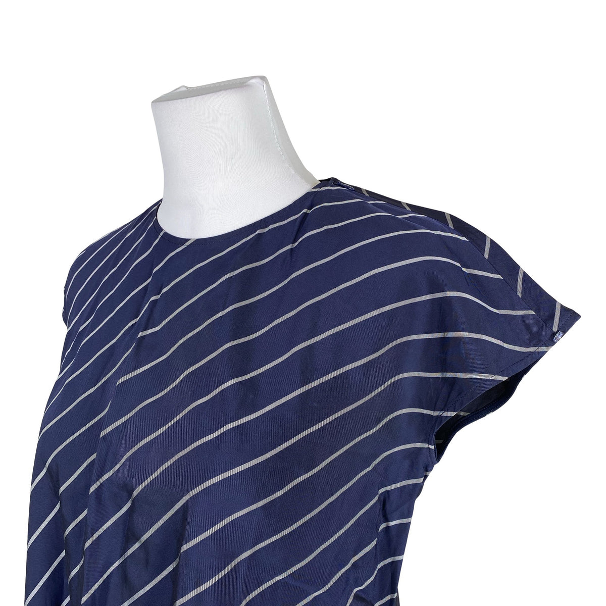 Naisten Sportmax - Sifonkimekko, koko 40 - Sininen (3)