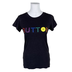 Naisten Uniqlo - T-paita, koko 40 - Musta (1)