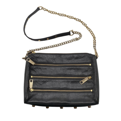 Naisten Rebecca Minkoff - Olkalaukku, koko Midi - Musta (2)