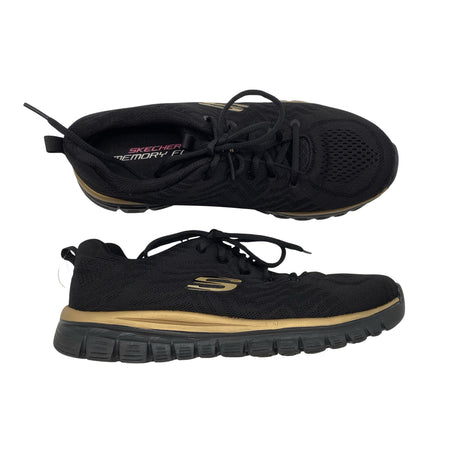 Naisten Skechers - Tennarit, koko 41 - Musta ()